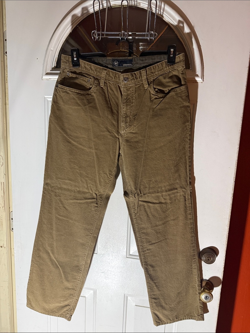 Men's Brown Corduroy Pants